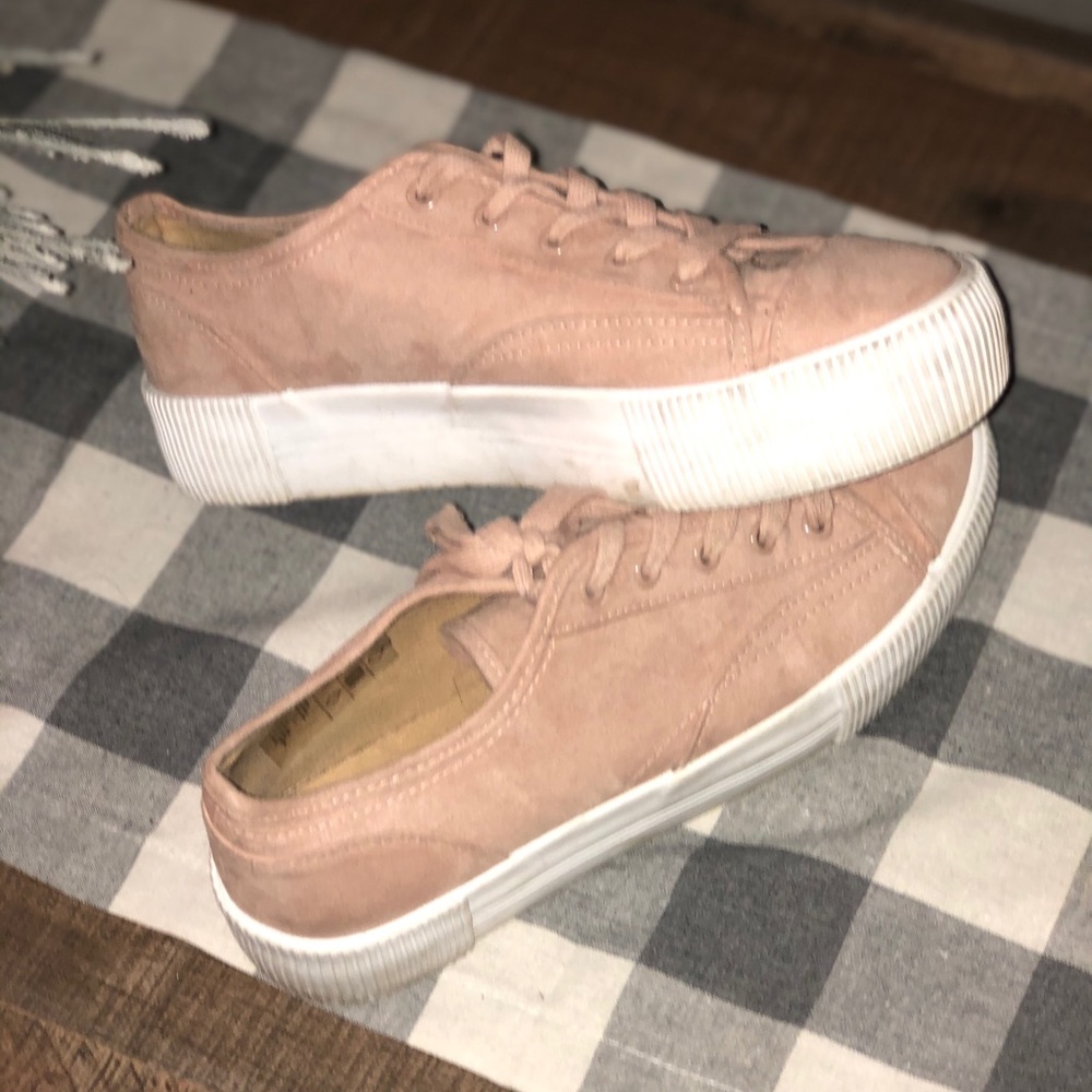 Platform H&M gym shoes pink